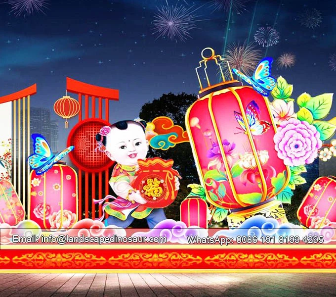 Illuminating Parks with Festival Lanterns-3 Illuminating Parks with Festival Lanterns-3