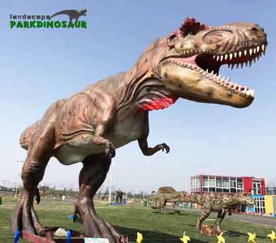 Animatronic Enorme Estátua de Dinossauro T-Rex